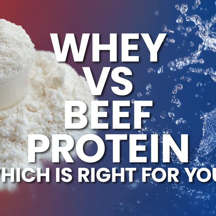 Whey vs Beef Protein: What’s the Difference and Which One’s Right for You? 