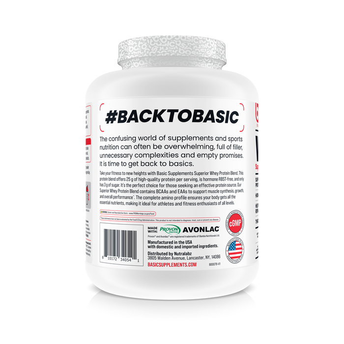 Vanilla Basic Whey 
