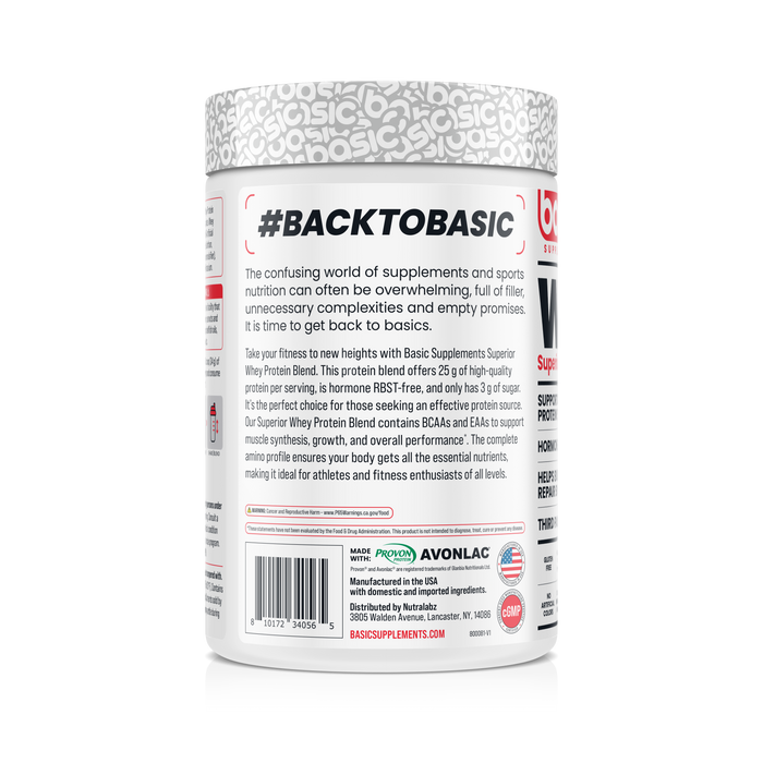 Vanilla Basic Whey 