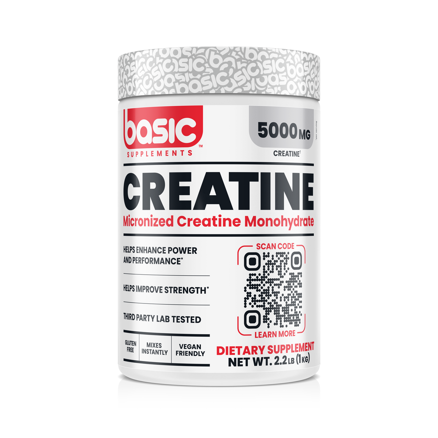Top Creatine Supplement for Energy & Strength | Basic Supplements