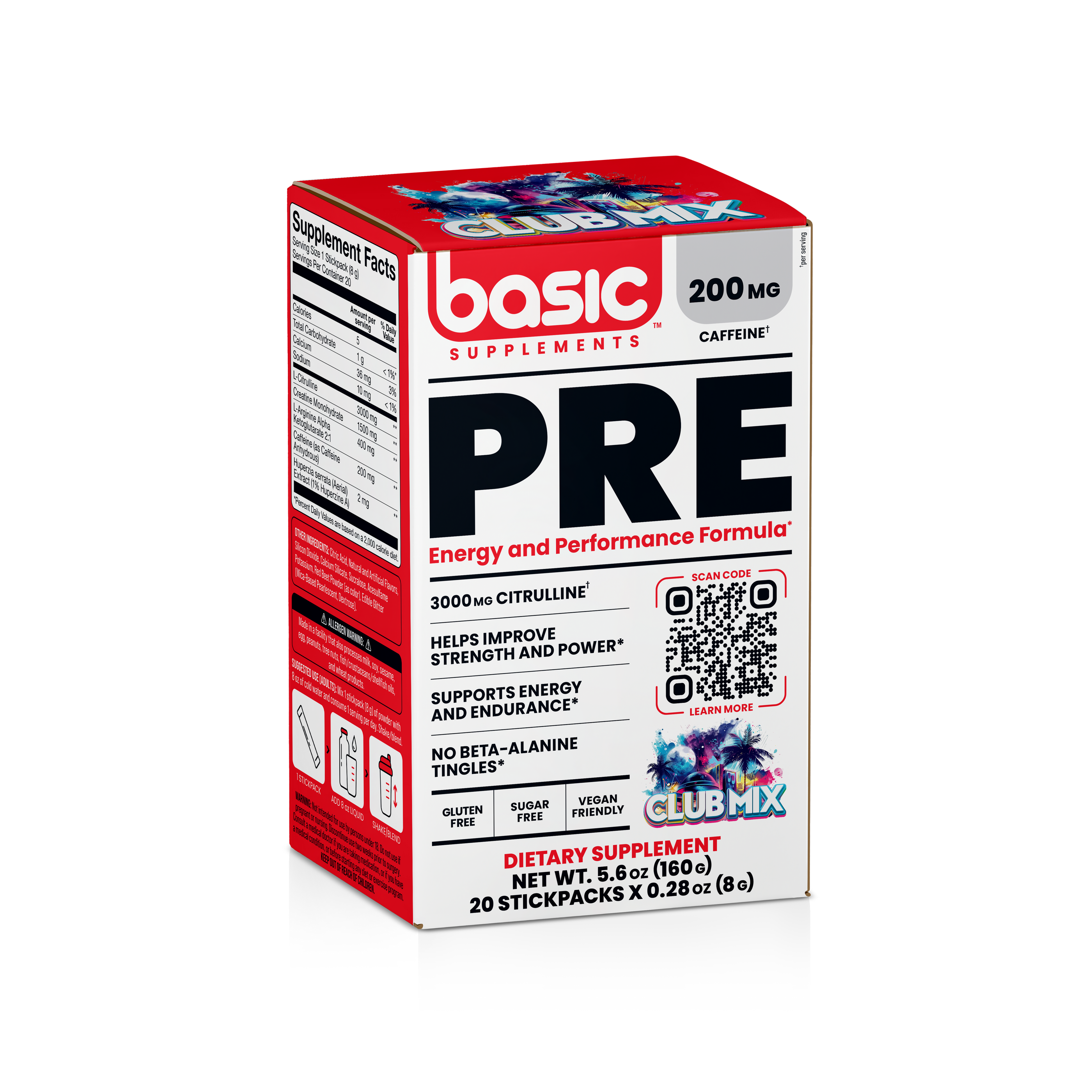 Basic Pre-Workout — Basic Supplements