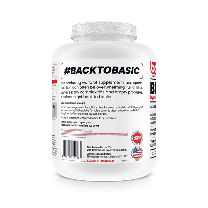 Basic Hydrolyzed Beef Isolate - Cherry Cola 