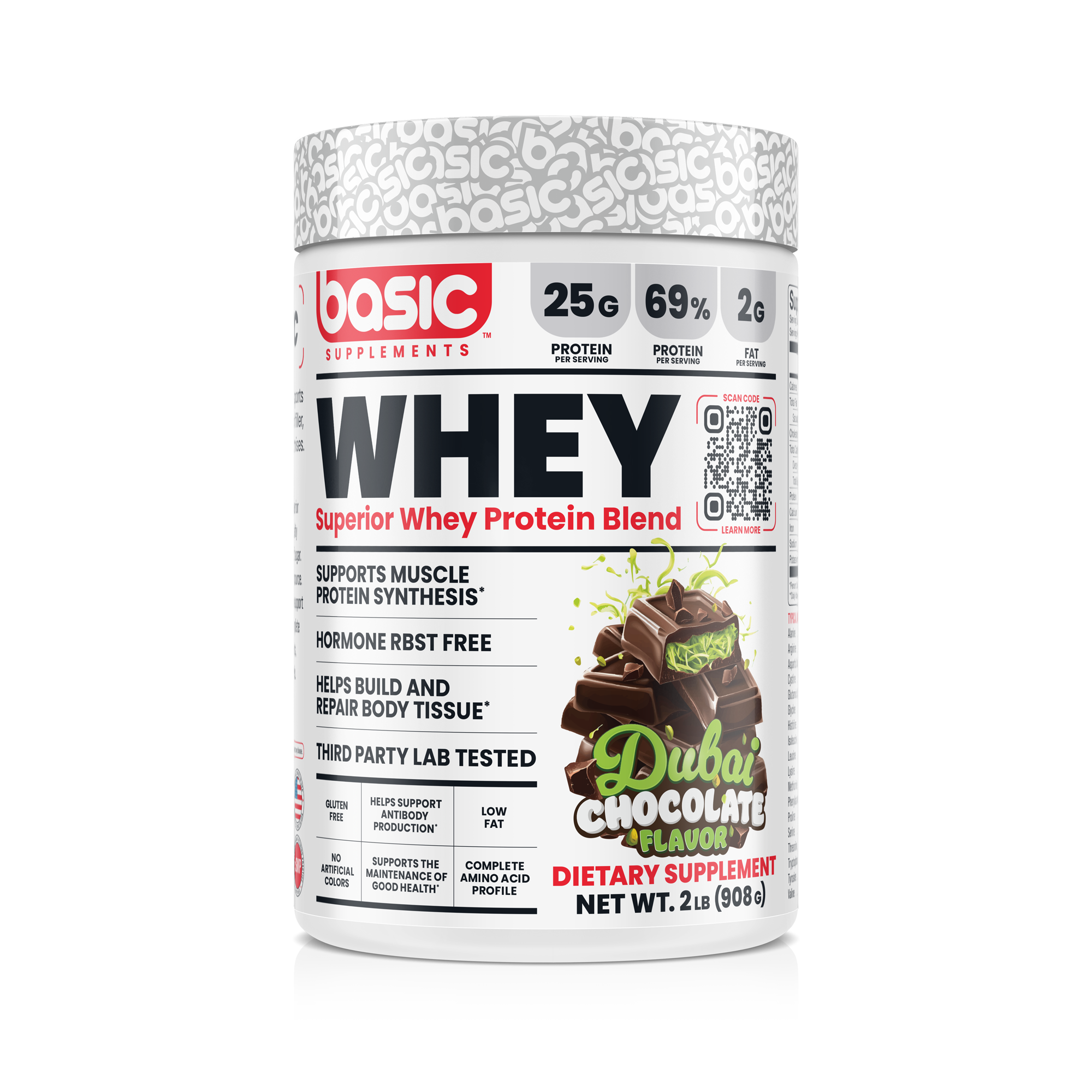 Dubai Chocolate Basic Whey