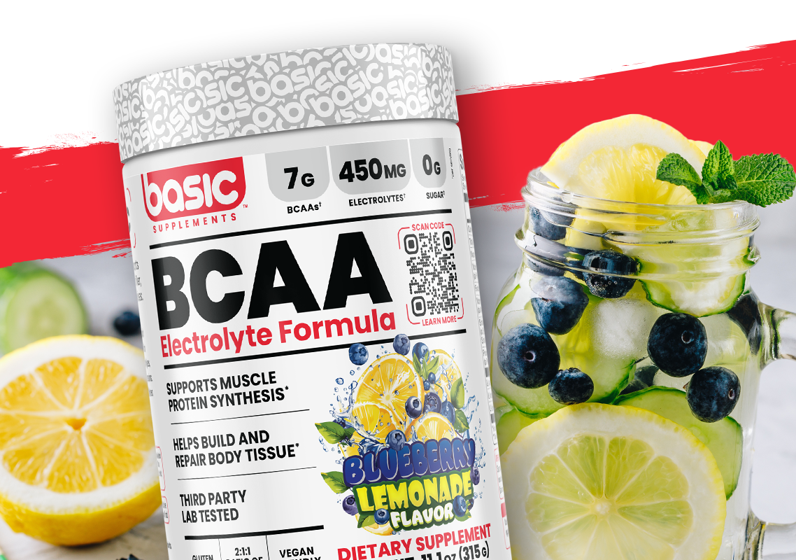 BCAA Blueberry Lemonade - Basic Supplements