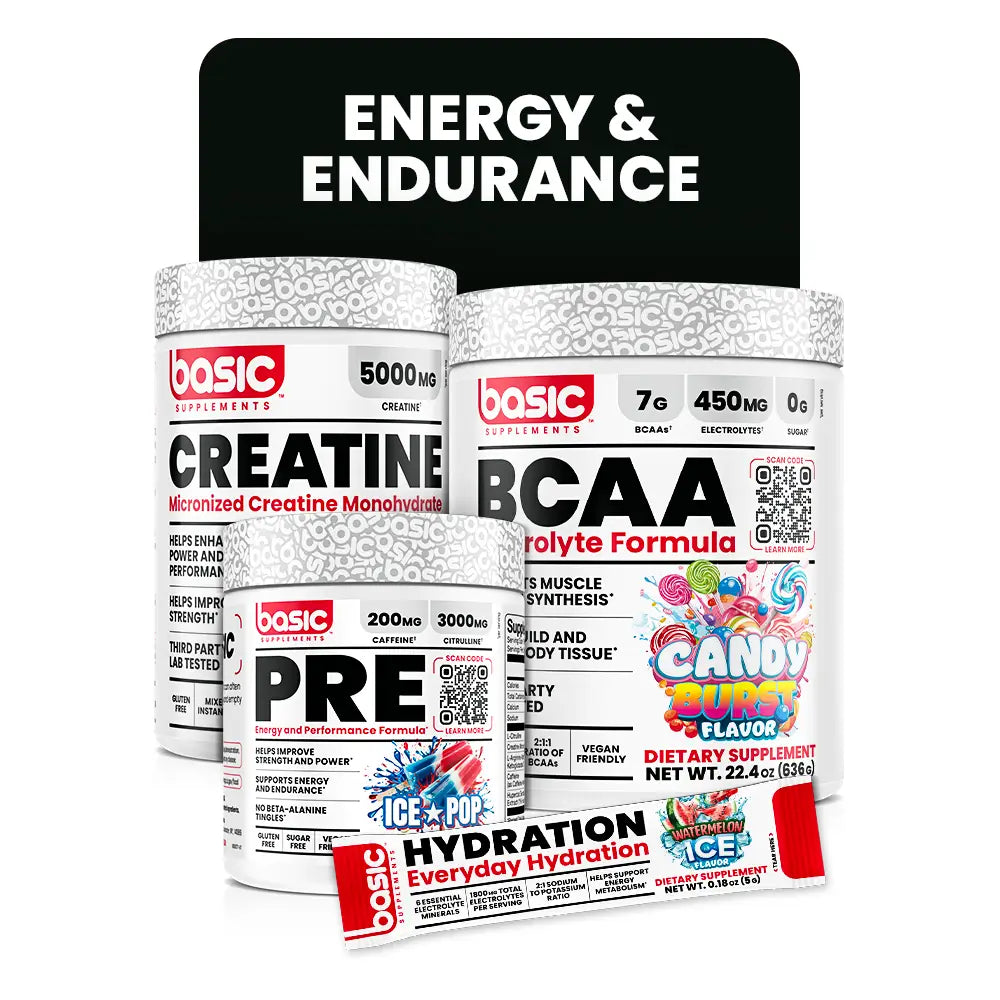 Energy & Endurance - Basic Supplements 