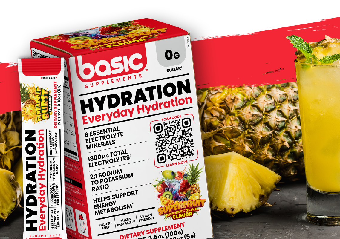 Pineapple Burst Basic Hydration - Basic Supplements