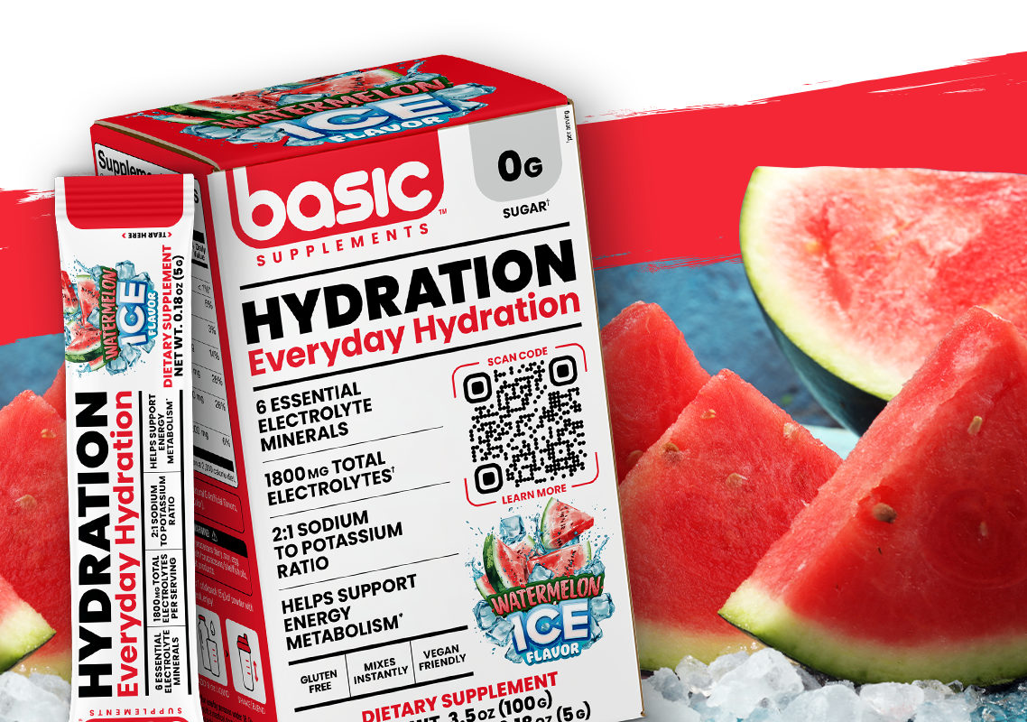 Watermelon Ice Basic Hydration - Basic Supplements