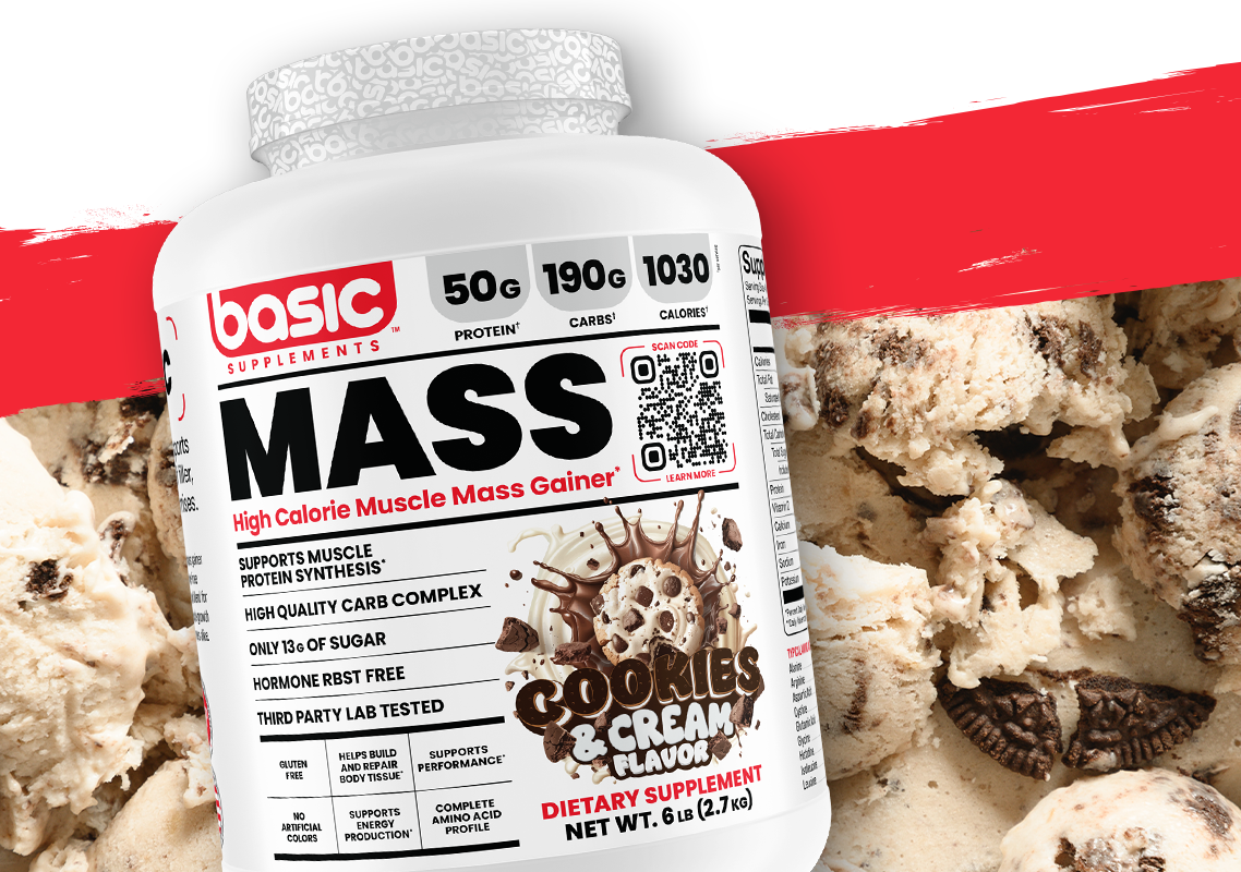 Cookies And Cream Basic Mass - Basic Supplements