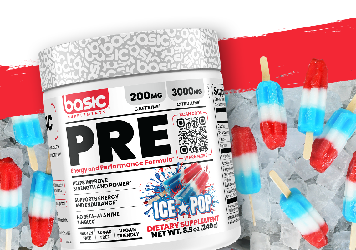 Ice Pop Basic Pre Workout - Basic Supplements